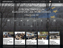 Tablet Screenshot of europagymnasium.at
